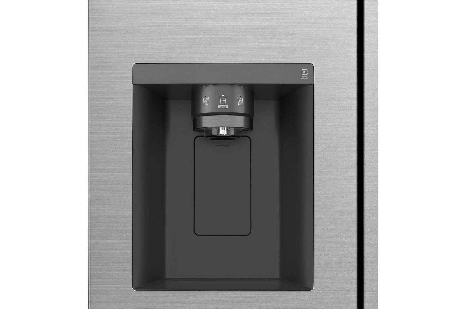 LG NatureFRESH™ American-style Fridge Freezer – Stainless Steel