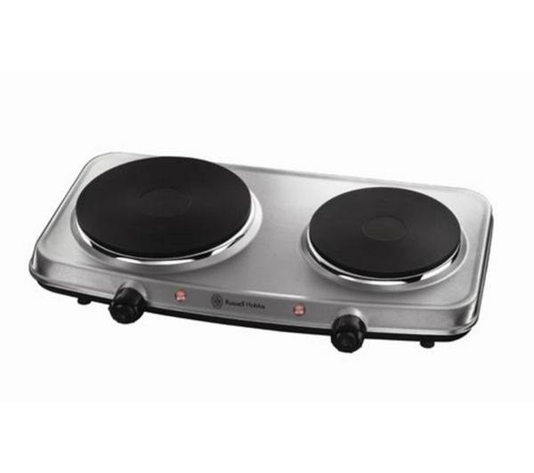 RUSSELL HOBBS 15199 Electric Mini Hob - Stainless Steel