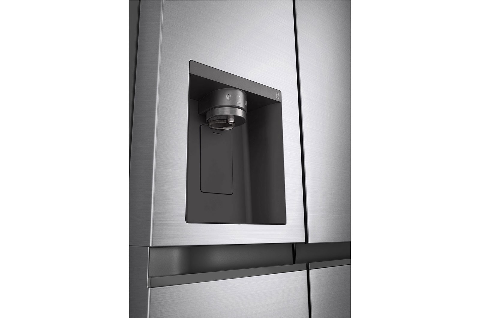 LG NatureFRESH™ American-style Fridge Freezer – Stainless Steel