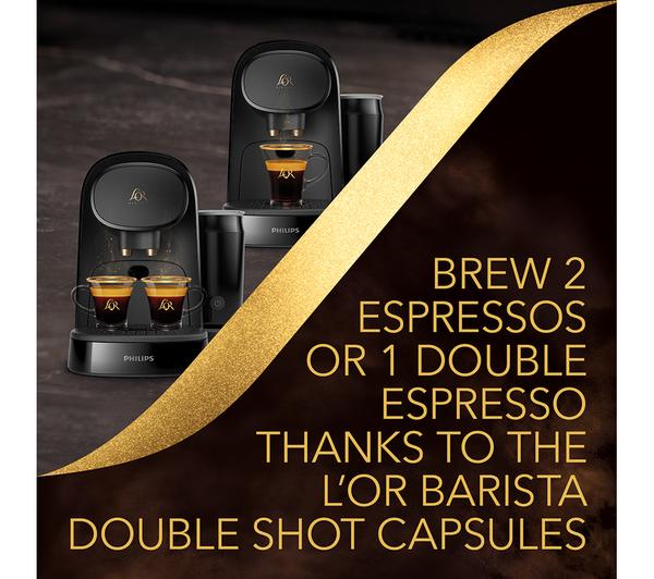 Philips L’OR Barista Capsule Coffee Machine with Milk Frother – Black