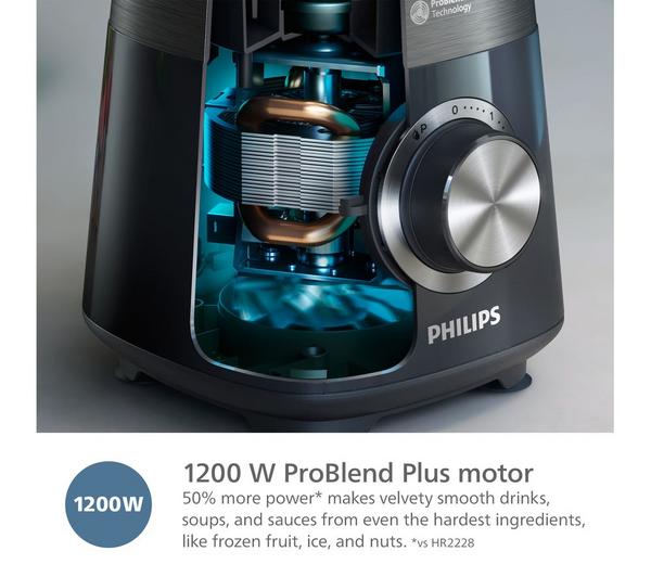 Philips Series 5000 HR3030/00 Blender Silver & Black