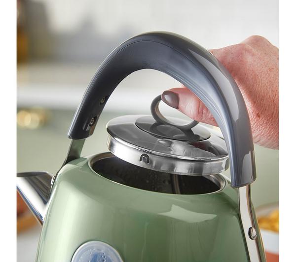 Russell Hobbs Stylevia Kettle – Sage Green, 1.5 L