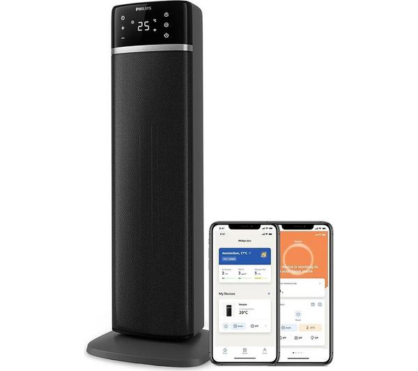 Philips 5000 Series Smart Tower Ceramic Heater - Dark grey