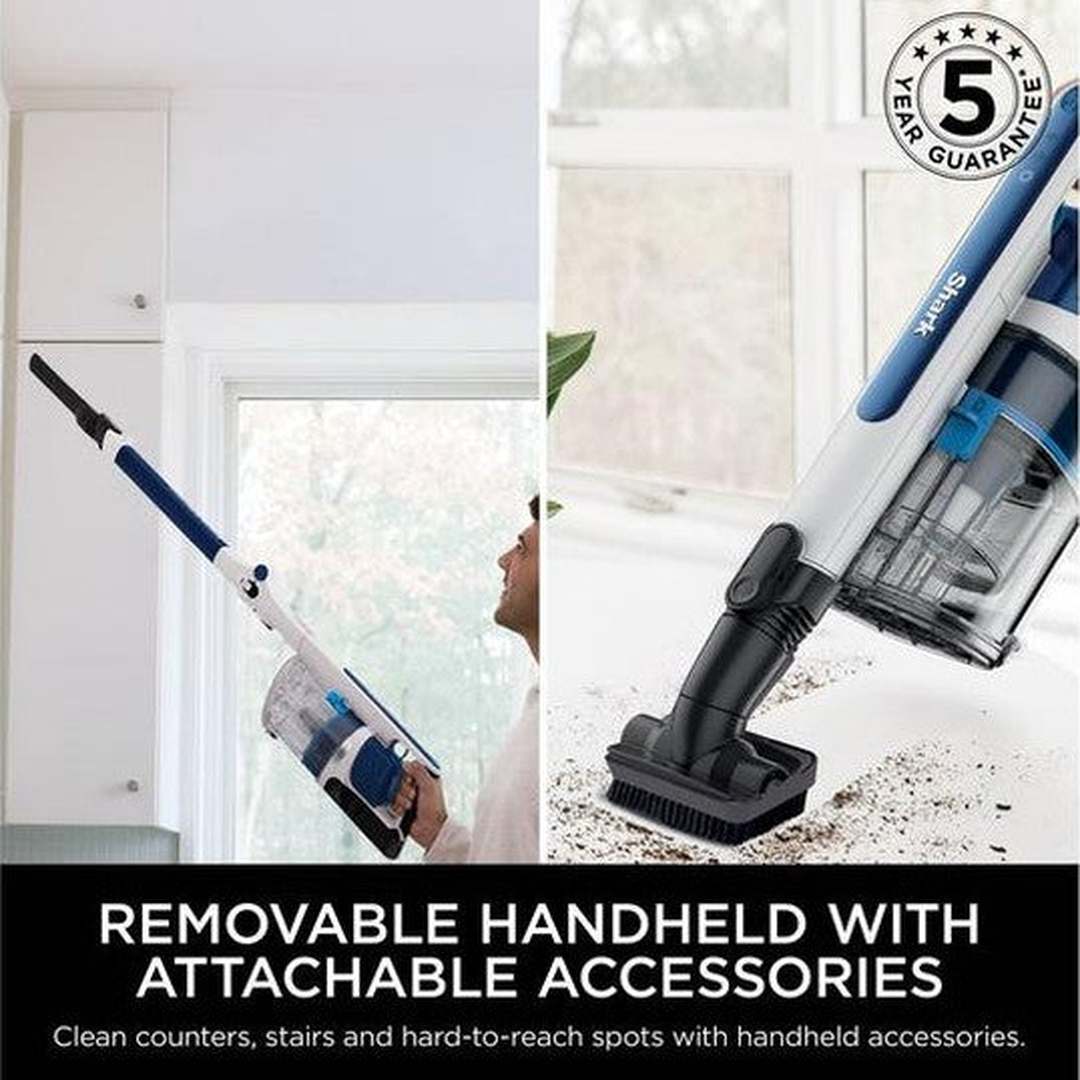 Shark PowerPro Cordless Stick Vacuum - Navy Metallic | IZ380UK Shark Vacuum Cleaner Ben Sweeney Electrical Euronics