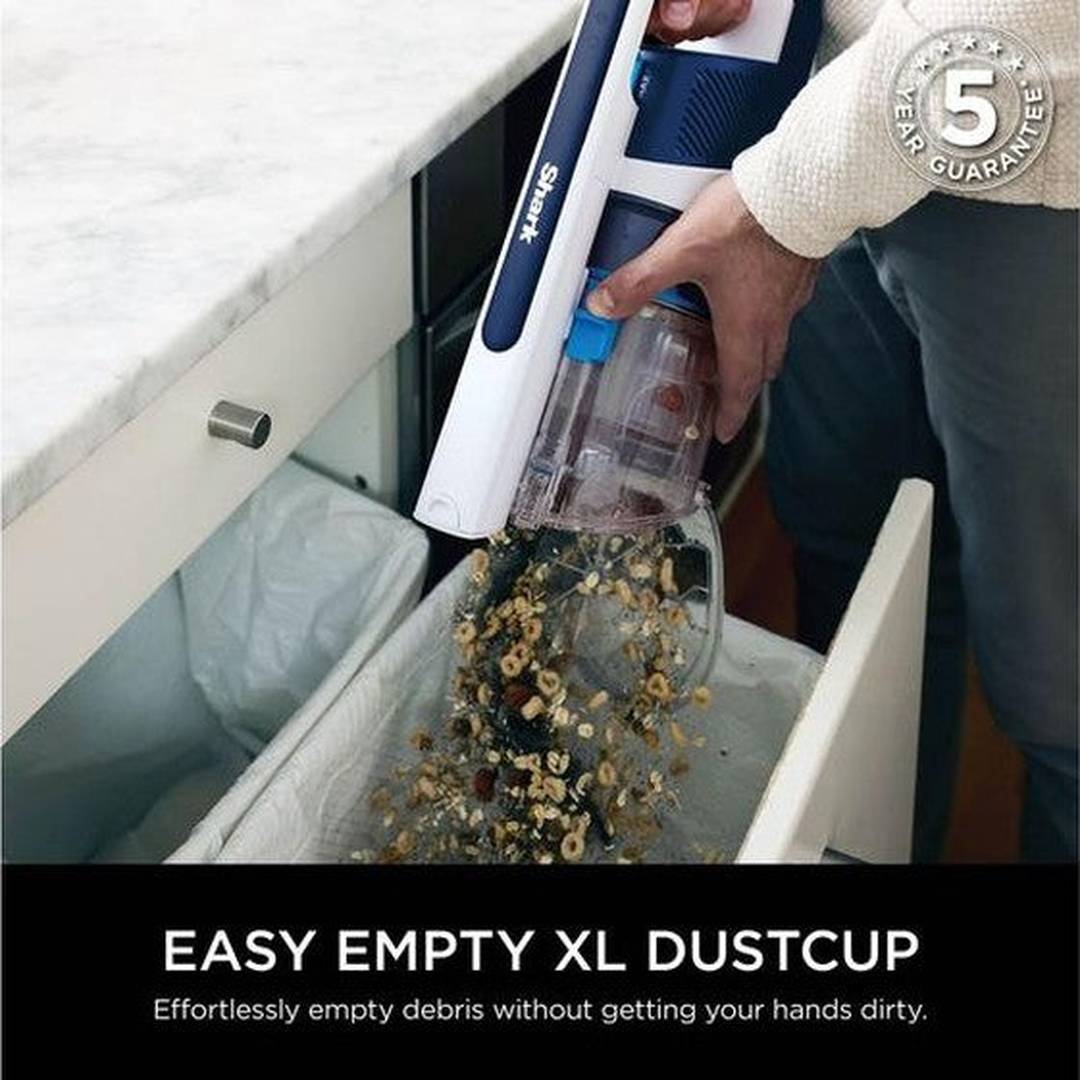 Shark PowerPro Cordless Stick Vacuum - Navy Metallic | IZ380UK Shark Vacuum Cleaner Ben Sweeney Electrical Euronics