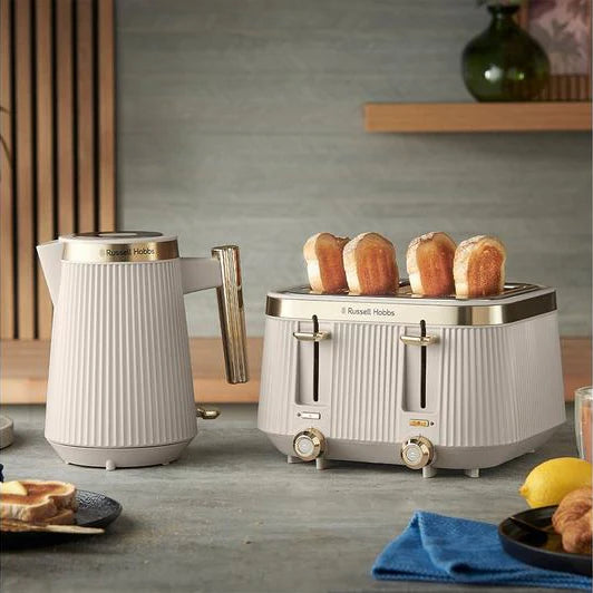 Russell hobbs Bronte 4 Slice Toaster | Stone