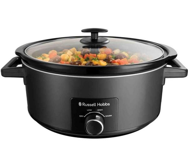 RUSSELL HOBBS 27720 Slow Cooker - Matte Black