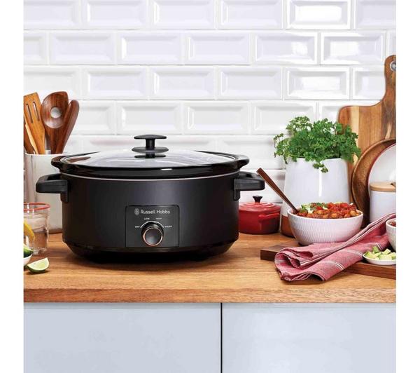 RUSSELL HOBBS 27720 Slow Cooker - Matte Black