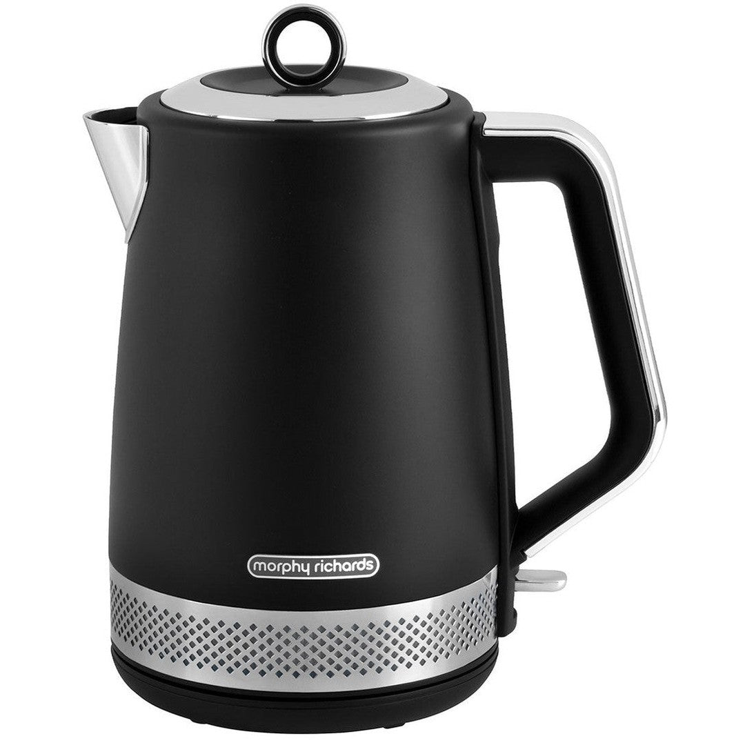 Morphy Richards Illumination 1.7L Kettle | Matt Black Morphy Richards Kettle Ben Sweeney Electrical Ben Sweeney