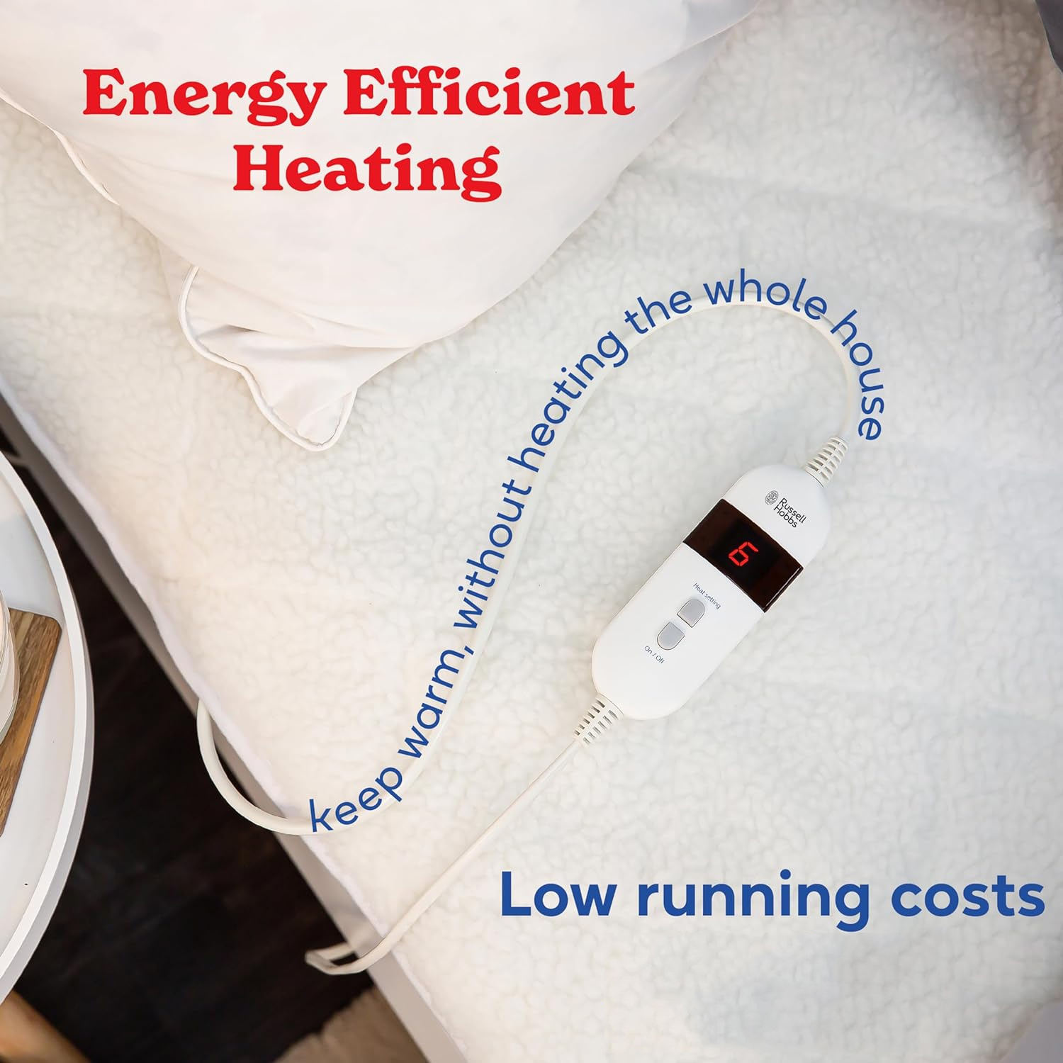 Russell Hobbs Electric Underblanket King-Size RHEDB8002