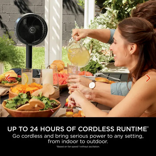 Shark FlexBreeze 12-in-1 Hybrid Portable Fan – Corded & Cordless, Indoor/Outdoor