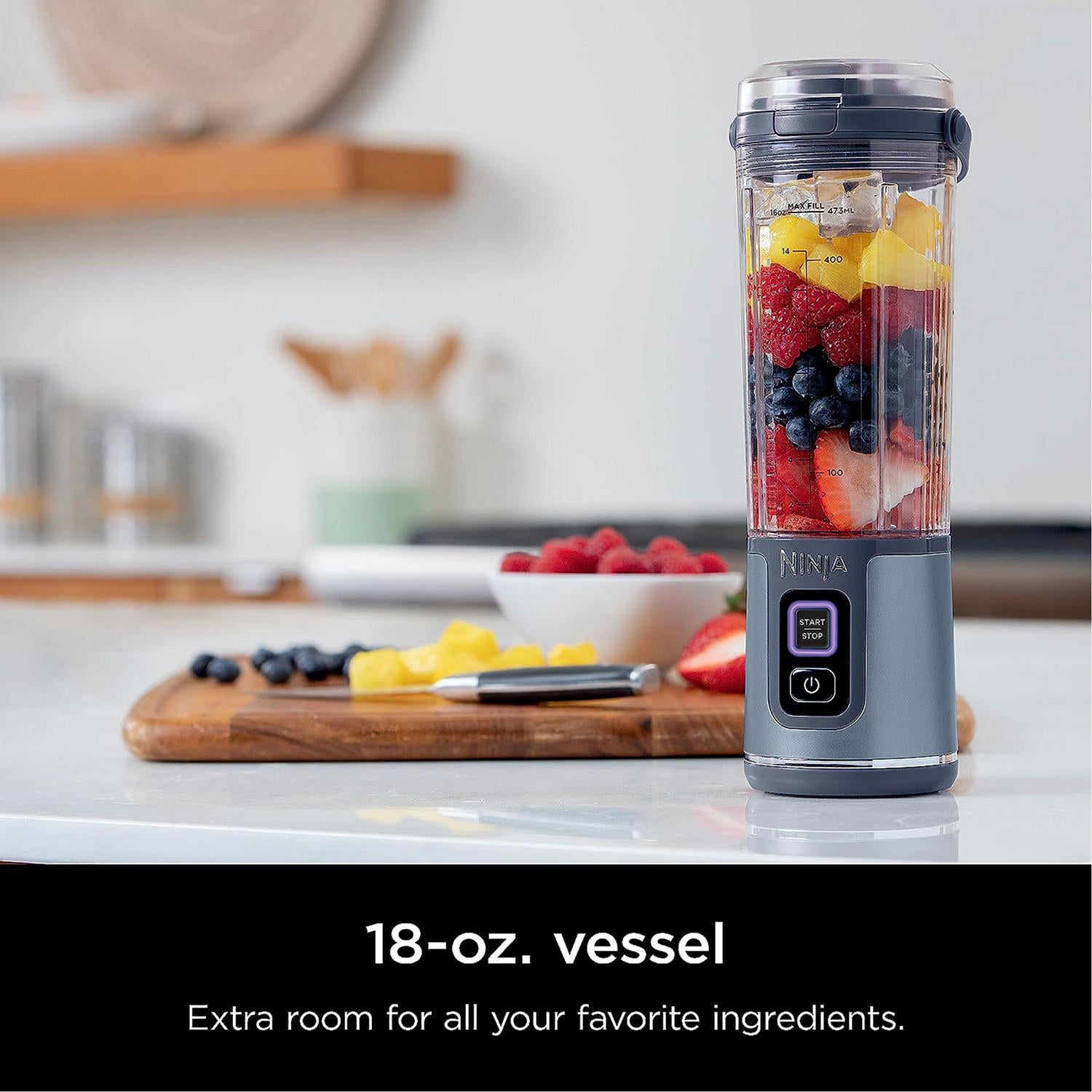 Ninja Blast Cordless Portable Blender Purple | BC151UKPR
