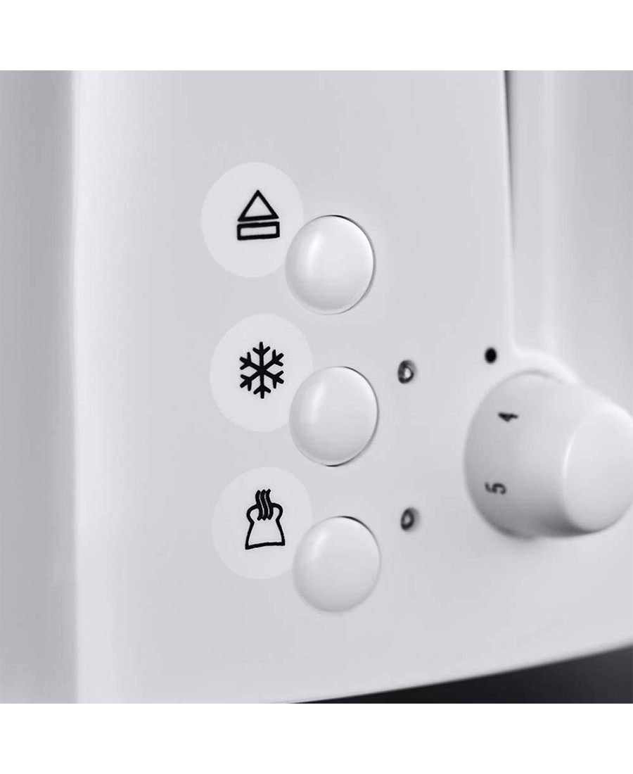 Russell Hobbs Textures 2 Slice Toaster | White