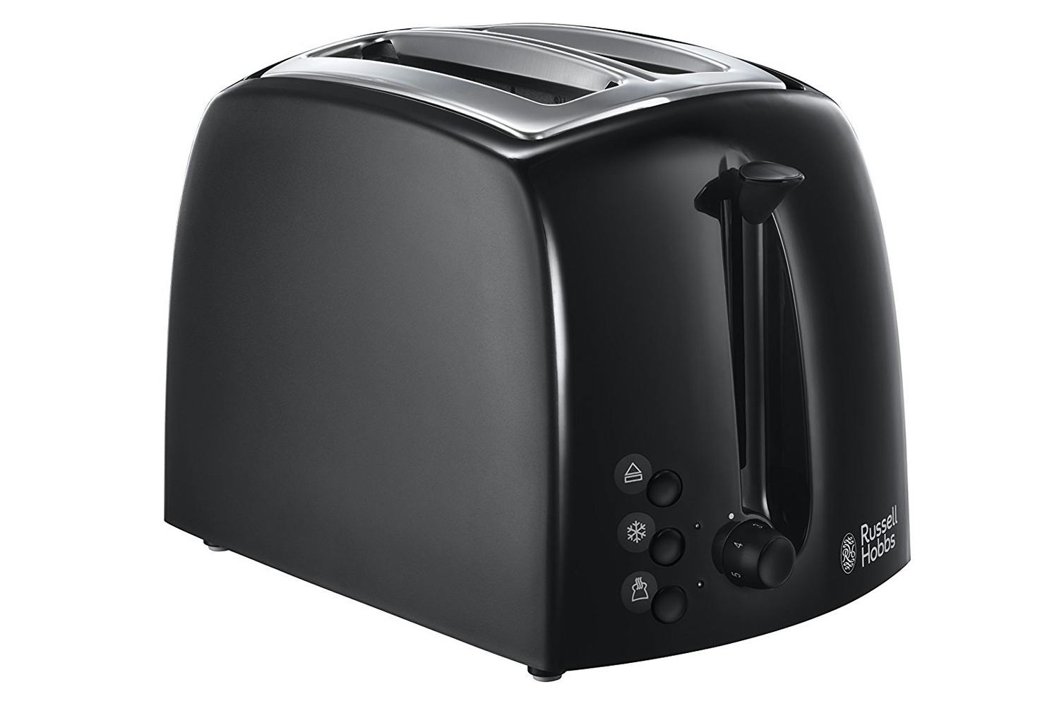 Russell Hobbs Textures 2 Slice Toaster Black