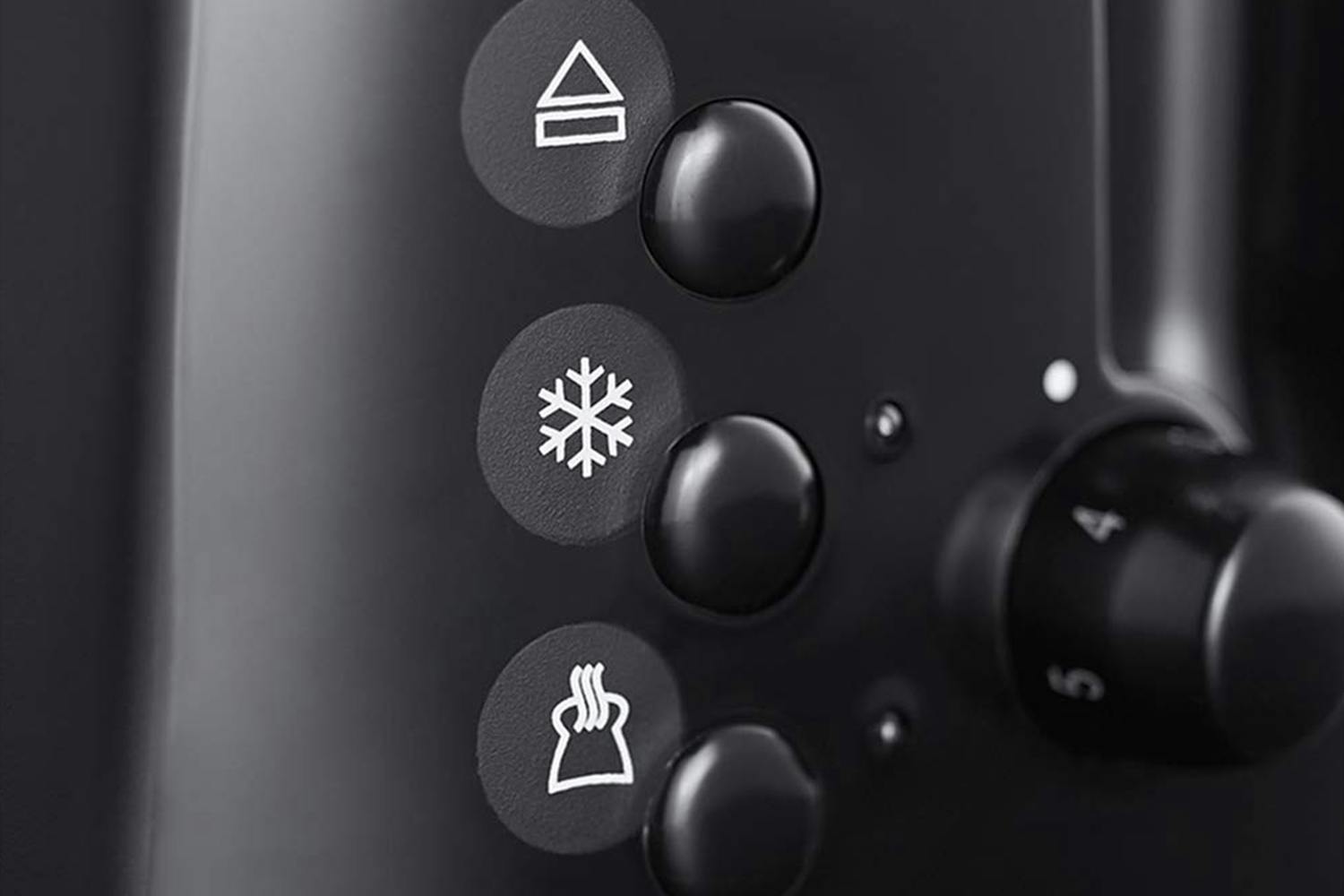 Russell Hobbs Textures 2 Slice Toaster Black