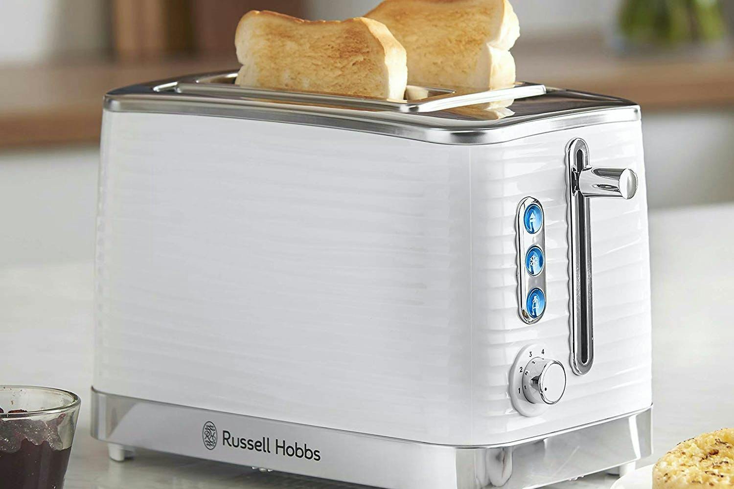 Russell Hobbs Inspire 2 Slice Toaster White