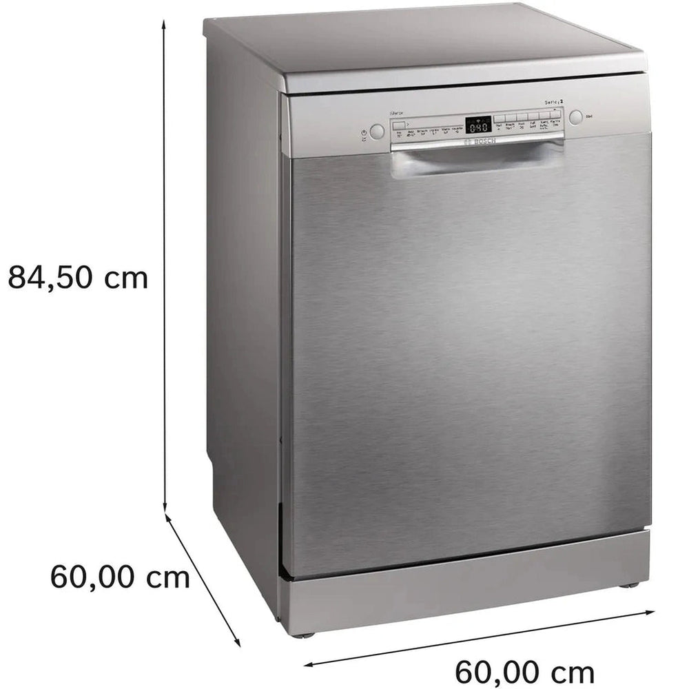 Bosch Series 2 free-standing dishwasher 60 cm Brushed steel anti-fingerprint | SMS2HVI67G