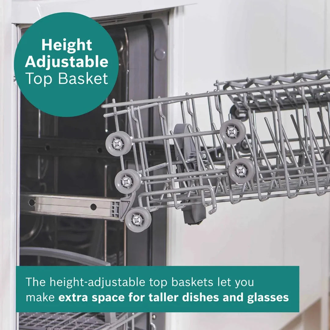 Bosch Series 2 free-standing dishwasher 60 cm Brushed steel anti-fingerprint | SMS26AI08G Bosch Dishwasher Ben Sweeney Electrical Euronics