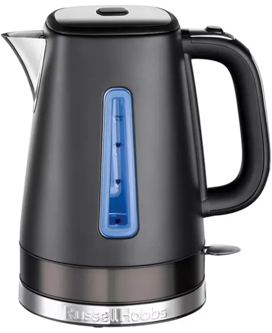 Russell Hobbs Luna Quiet Boil Kettle 1.7L Matte Black
