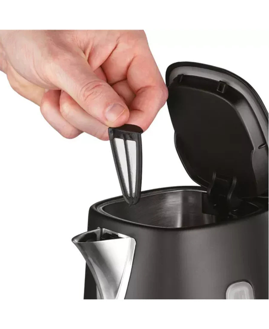 Russell Hobbs Luna Quiet Boil Kettle 1.7L Matte Black