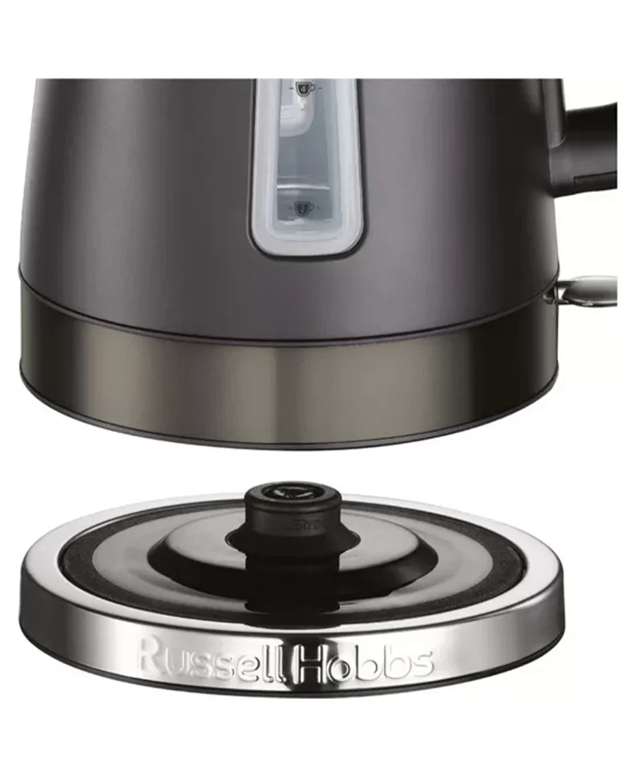 Russell Hobbs Luna Quiet Boil Kettle 1.7L Matte Black