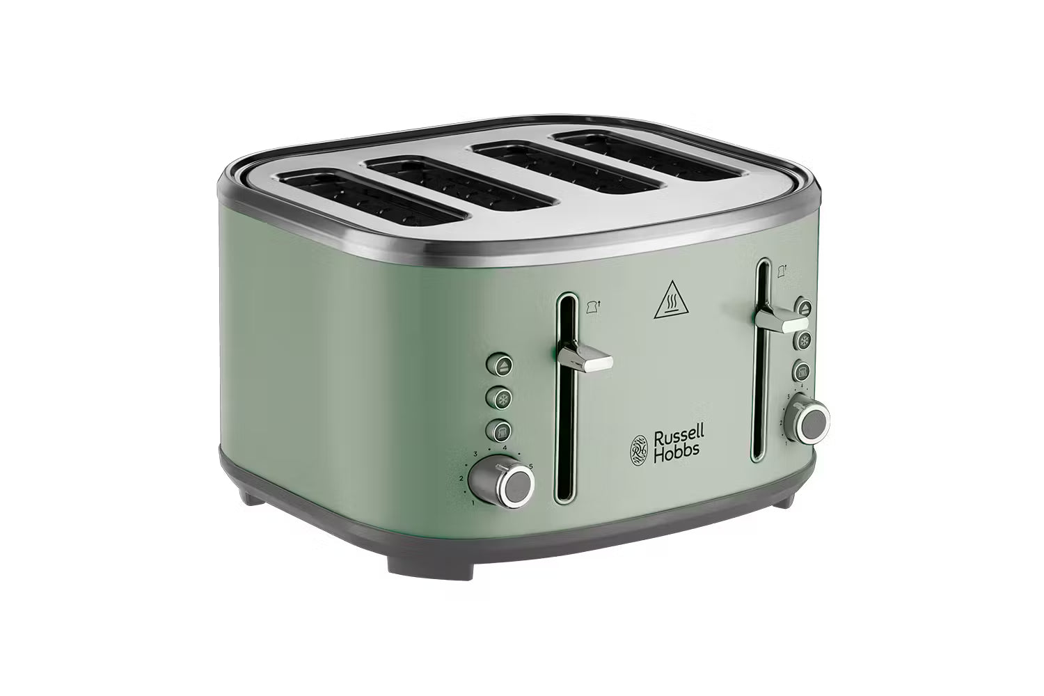 Russell Hobbs Stylevia 4 Slice Toaster | 26294 | Sage Green