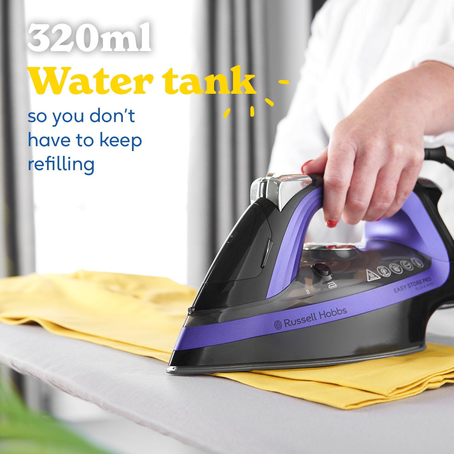 Russell Hobbs Easy Store Pro Plug & Wind Iron | 26731