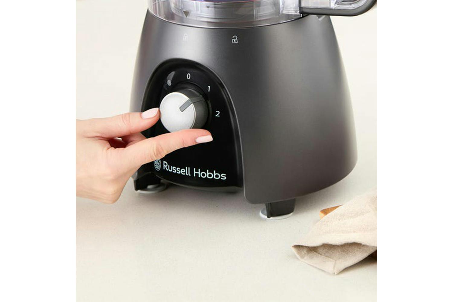 Russell Hobbs Desire Food Processor – Matte Charcoal