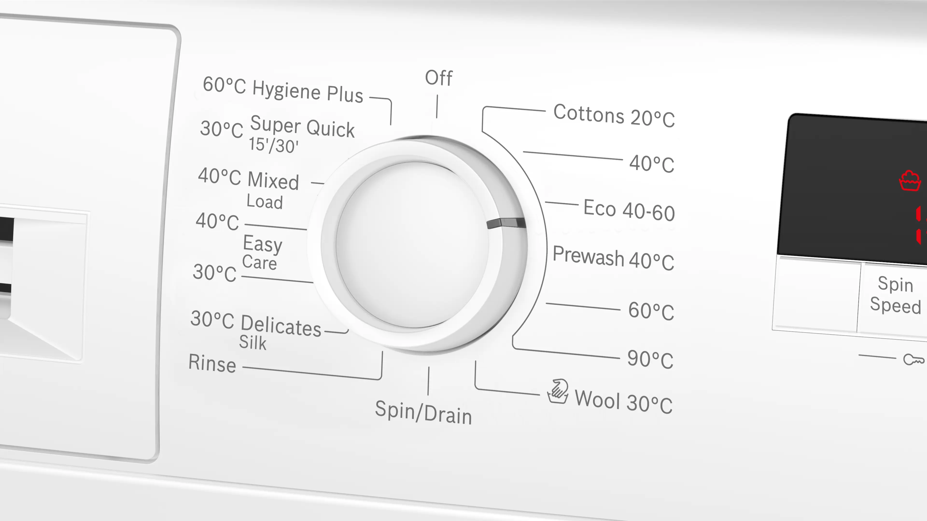 Bosch Series 2 8KG 1400 Spin Washing Machine WGE03408GB