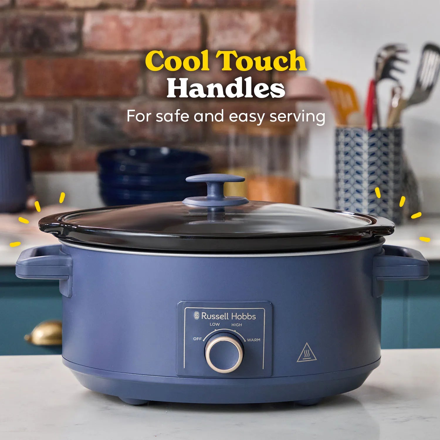 Russell Hobbs 28780 Slow Cooker - Navy Blue