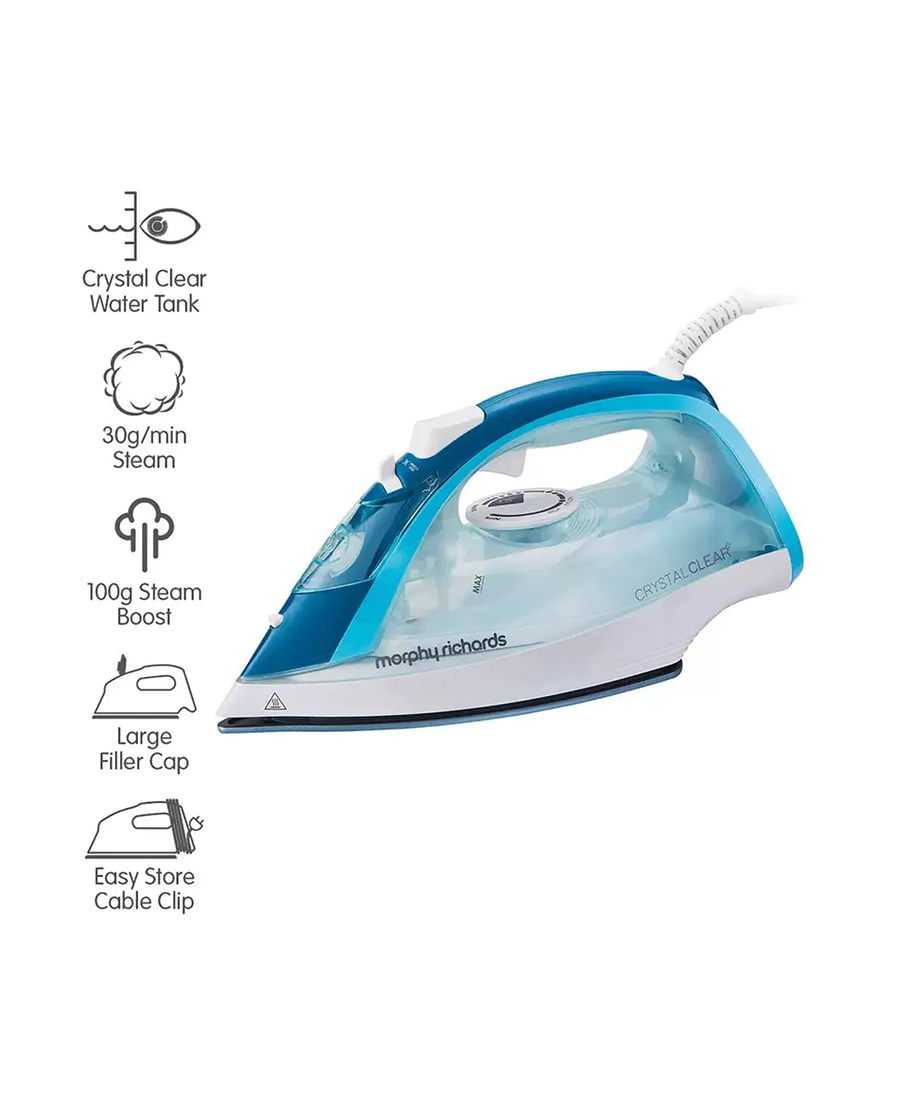 2400W Crystal Clear Steam Iron - Ben Sweeney Letterkenny