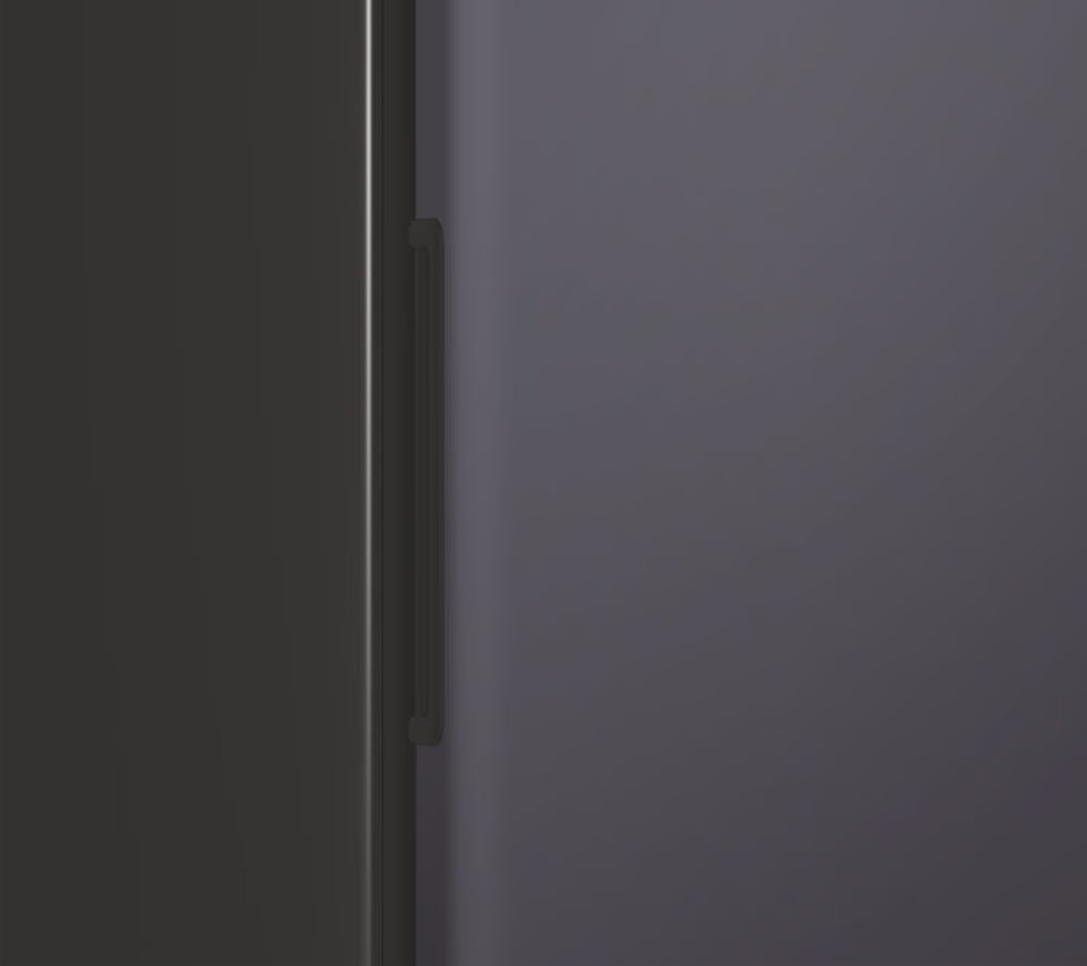 Hoover 85 L Undercounter Upright Freezer – Silver/Graphite