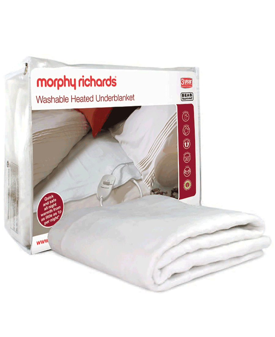 Morphy Richards Washable Heated Underblanket | Single