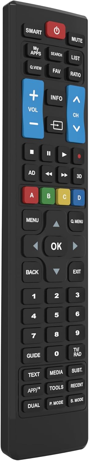 Compatible TV Remote - Suitable for all Samsung TV's and Smart TV's
