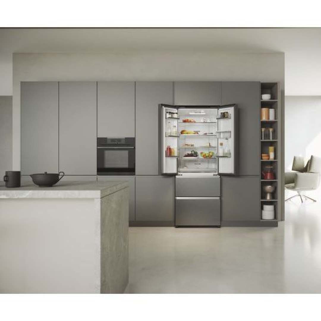 Haier Freestanding No Frost American Fridge Freezer | HFR5719EWMP Haier American Fridge Freezer Ben Sweeney Electrical Euronics
