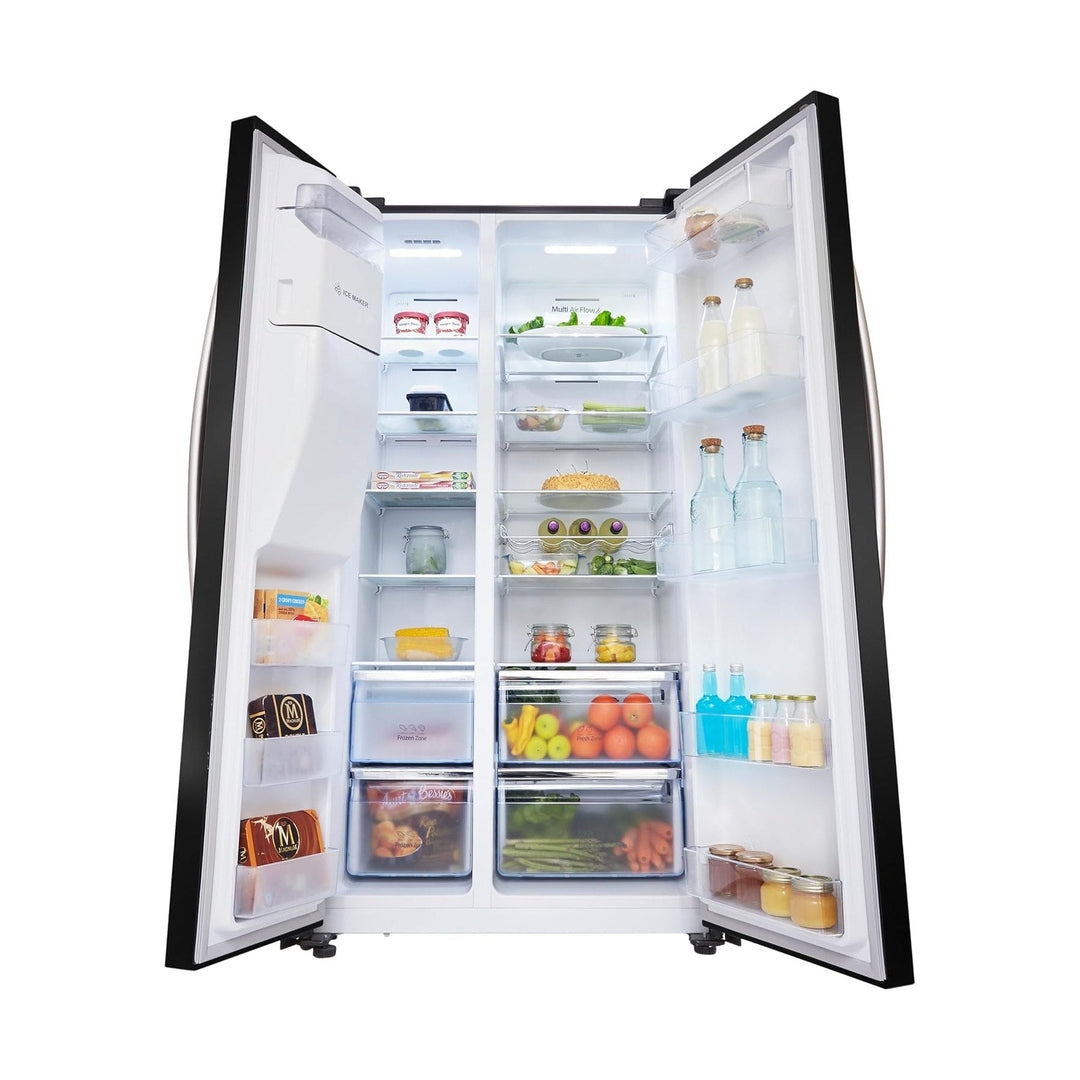 Hisense Freestanding Side by Side Fridge Freezer | RS694N4IBE Hisense American Fridge Freezer Ben Sweeney Electrical Euronics