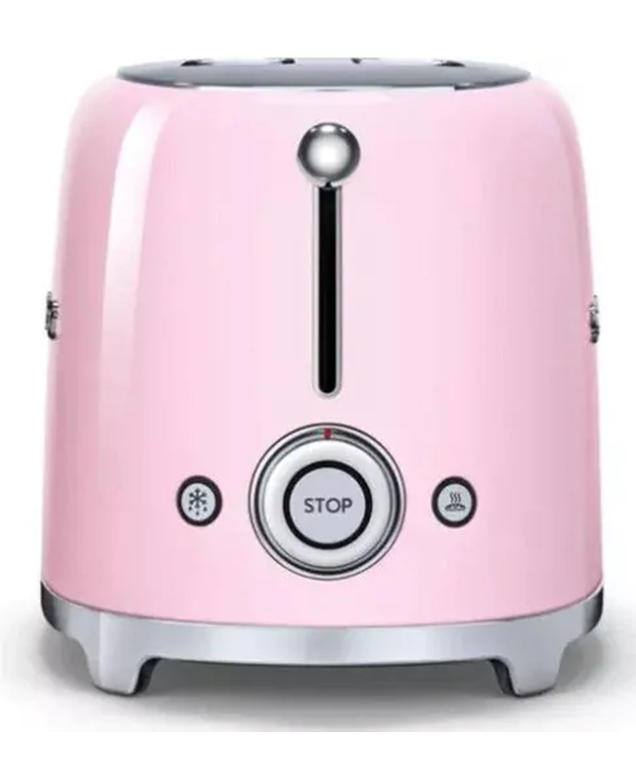 Smeg TSF01PKUK 50's Retro 2 Slice Toaster - Pink - Ben Sweeney Letterkenny