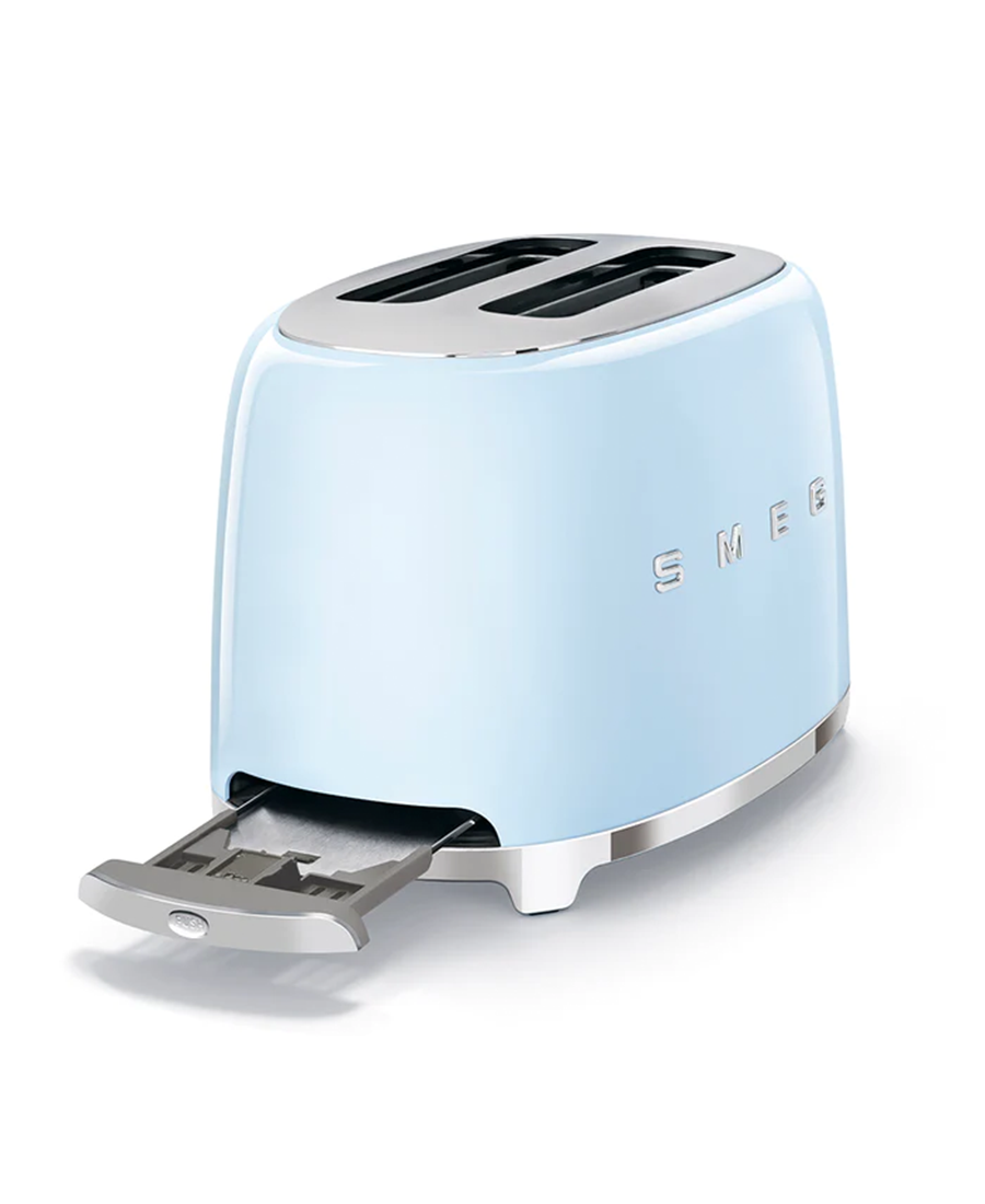 Smeg 50's Retro Style 2 Slice Toaster | Pastel Blue - Ben Sweeney Letterkenny