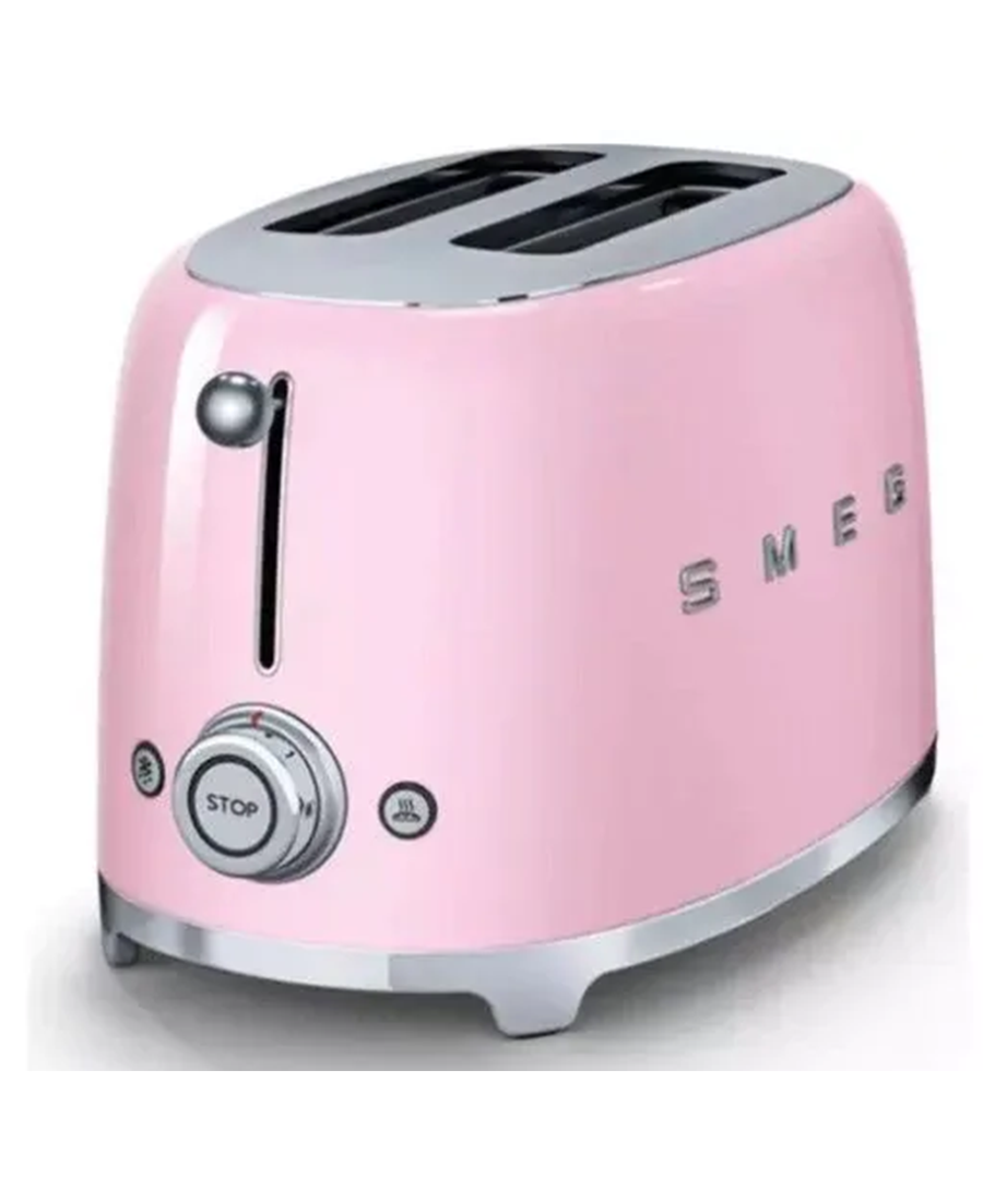 Smeg TSF01PKUK 50's Retro 2 Slice Toaster - Pink - Ben Sweeney Letterkenny