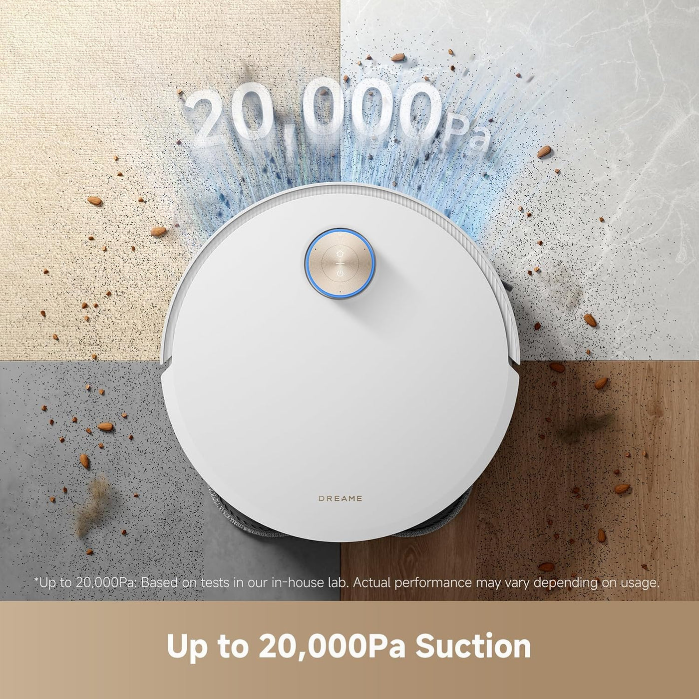 DREAME X50 Ultra Robot Vacuum & Mop, Auto-Empty, 20,000 Pa, Self-Cleaning Dock