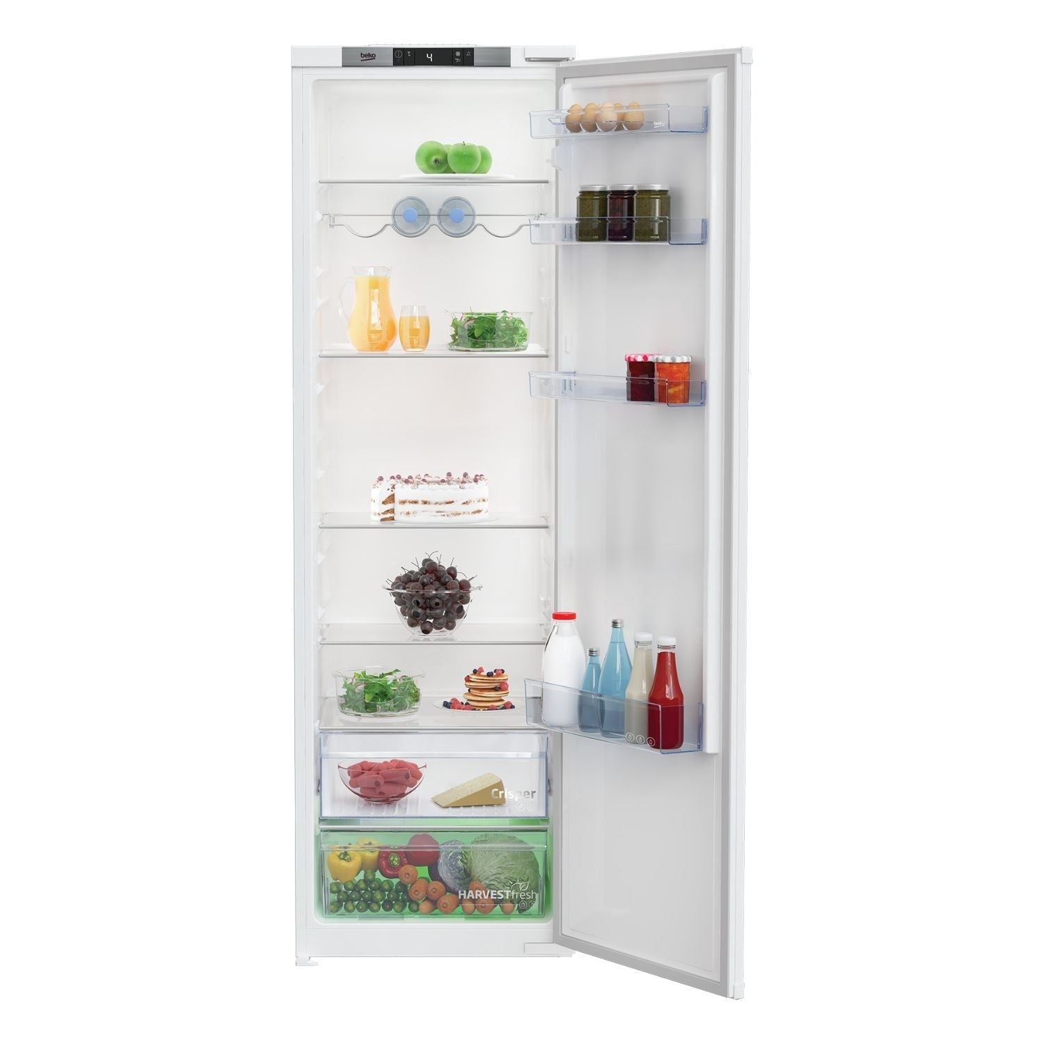 Beko Tall Integrated Larder Fridge