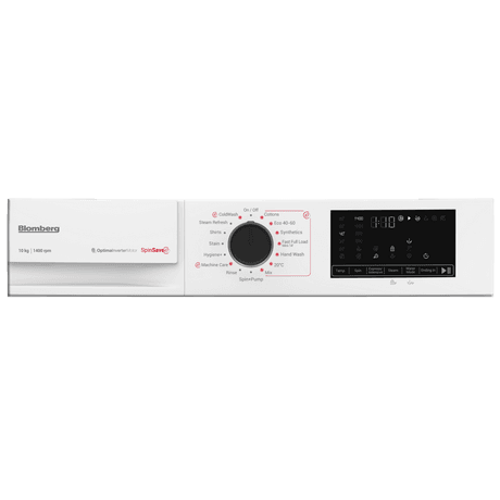 Blomberg LWA210461W 10kg 1400 spin RecycledTub Washing Machine | LWA210461W.