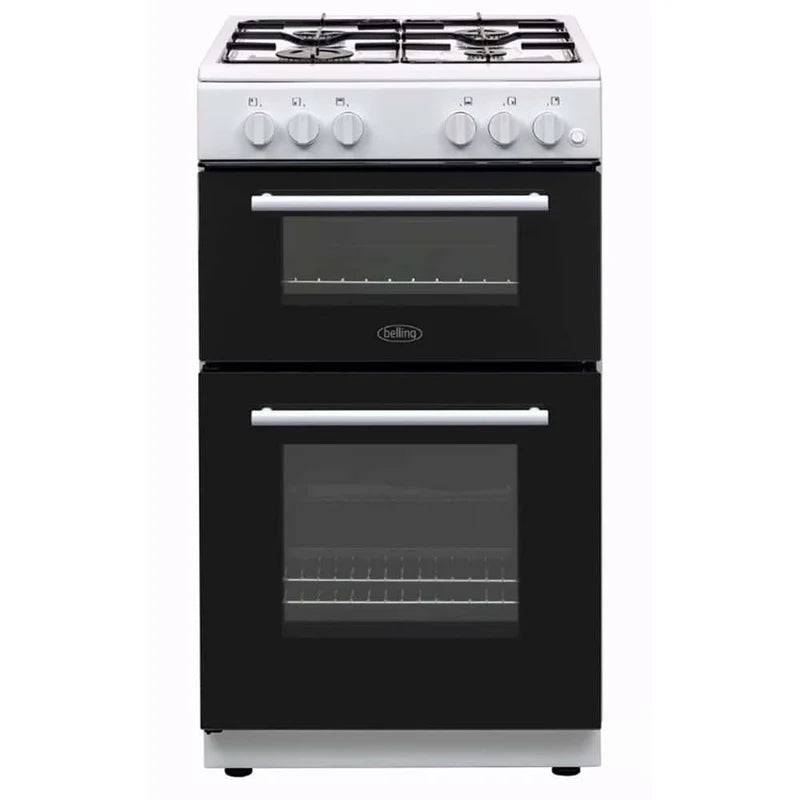 Belling 50cm Freestanding LPG Gas Cooker – Twin Cavity