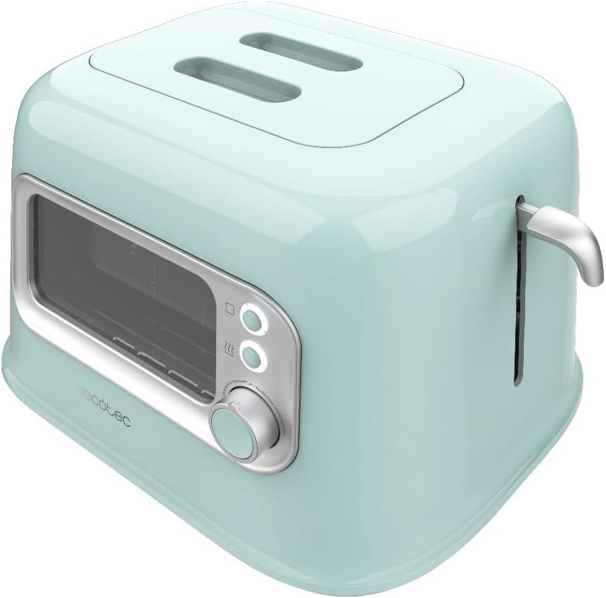 Cecotec RetroVision 2 Slice Toaster - Blue | 080392