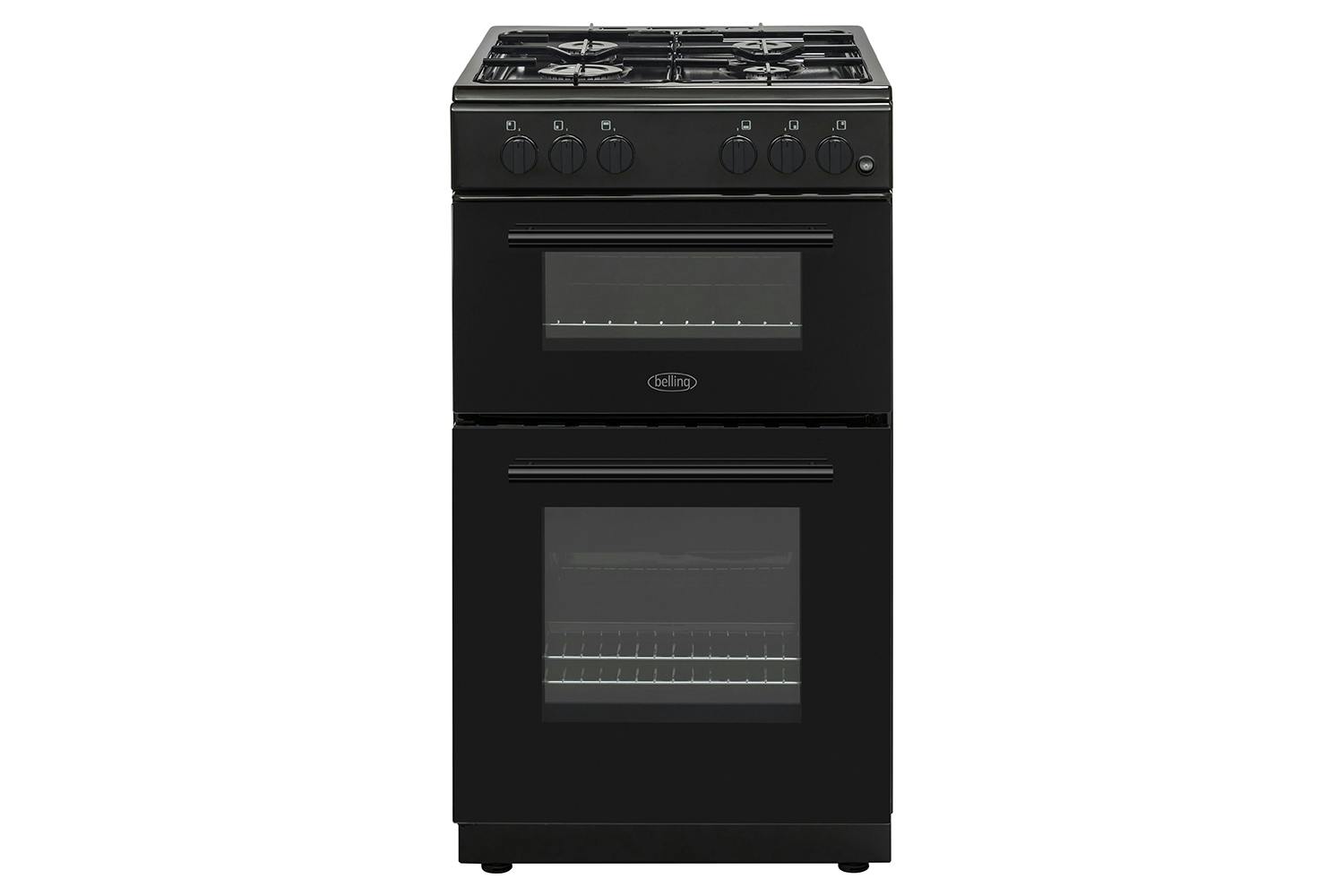 Belling 50cm Freestanding LPG Gas Cooker – Twin Cavity