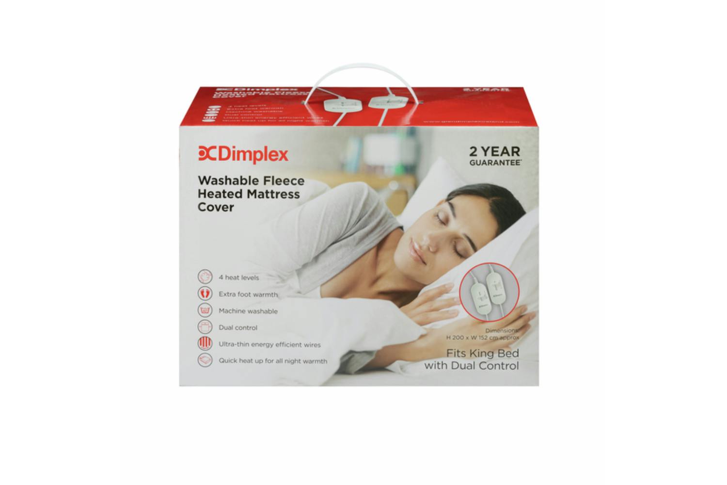 Dimplex King Mattress Cover Under Blanket – Dual Control