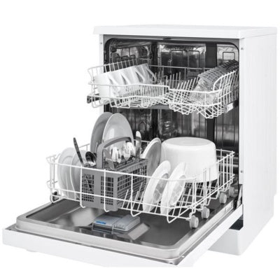 Flavel Freestanding Dishwasher – 13 Place Settings, White