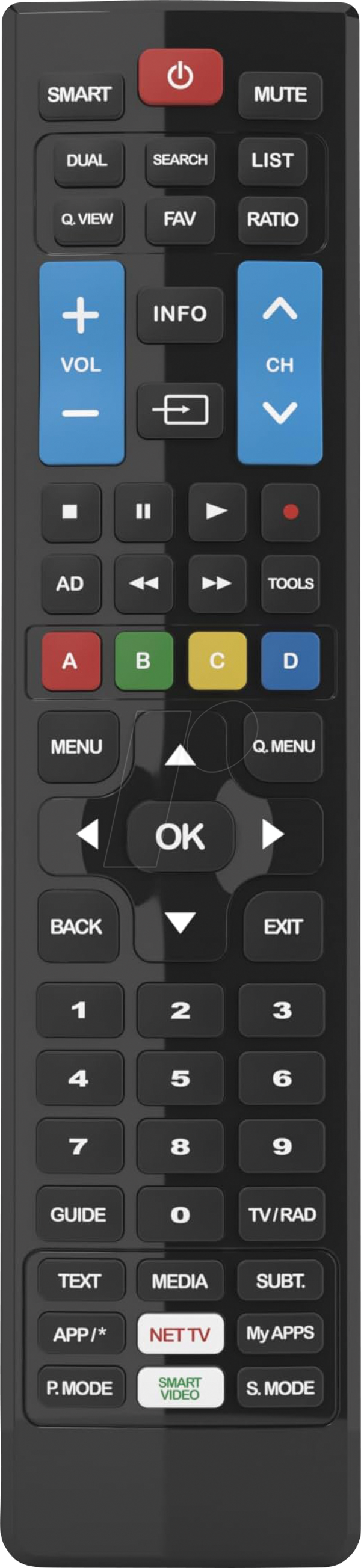 Compatible TV remote - Suitable for all LG TV's and Smart TV's
