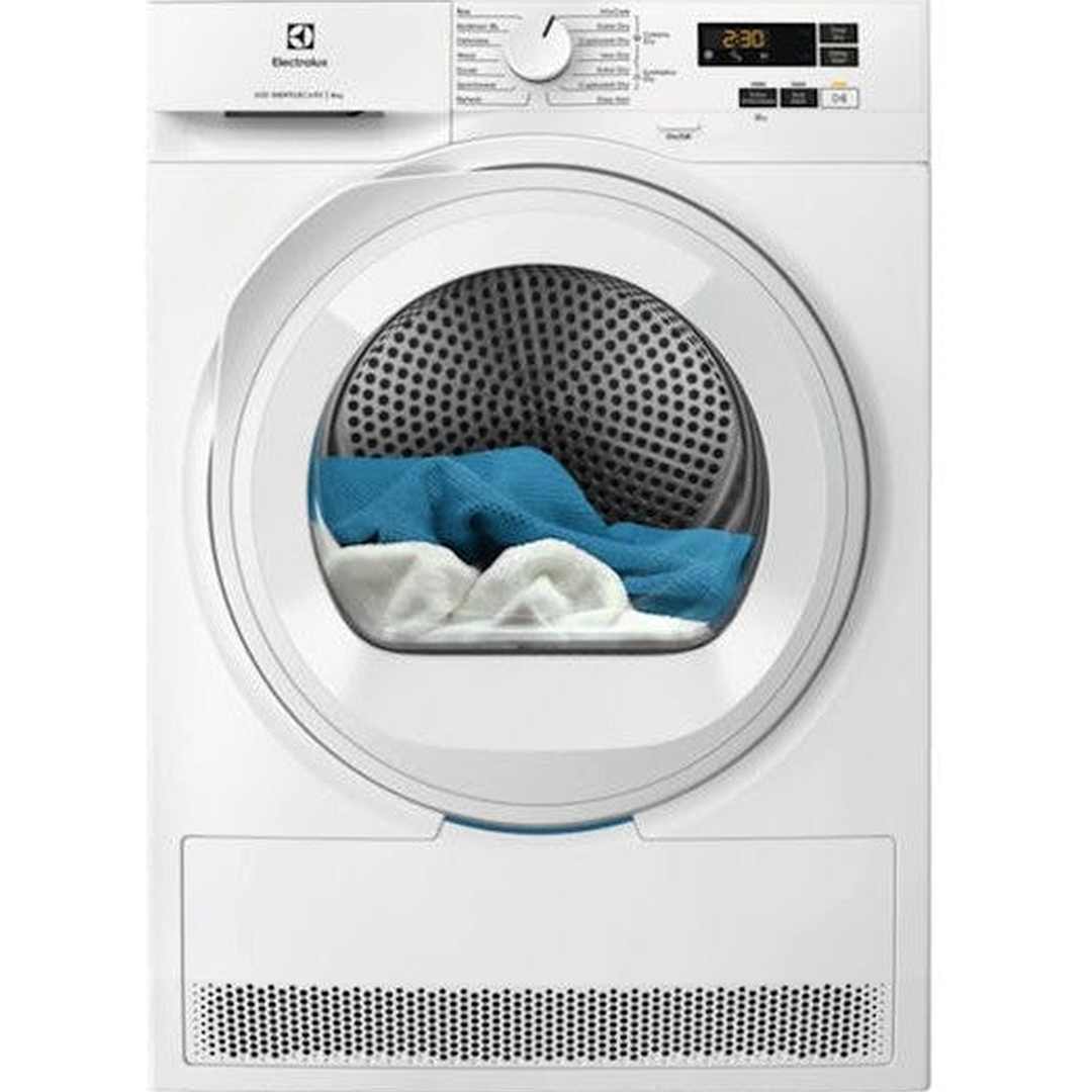 Electrolux 8kg Heat Pump Dryer - White | EDHI618WD Electrolux Washing Machine Ben Sweeney Electrical Euronics