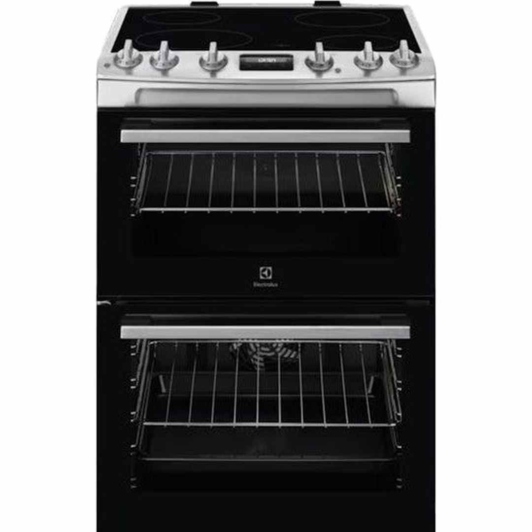 Electrolux 60cm Double Oven Electric Cooker | LKR655200X Electrolux Cooker Ben Sweeney Ben Sweeney Ben Sweeney